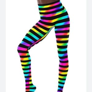 K-deer anny rainbow legging full length size s small